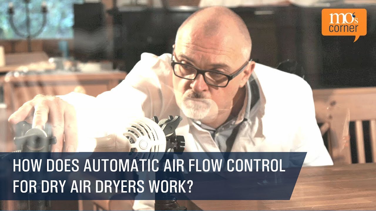 How does automatic air flow control for dry air dryers work? | mo's corner tv – episode 11
