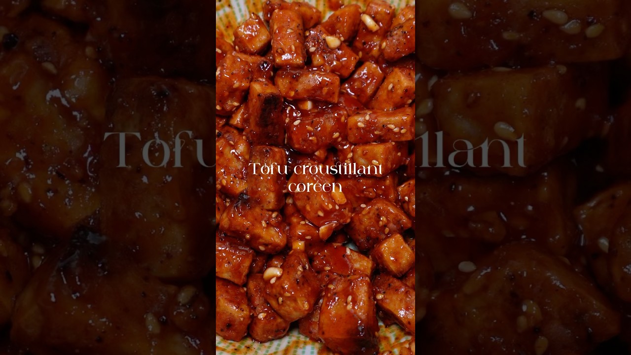 Tofu croustillant coréen