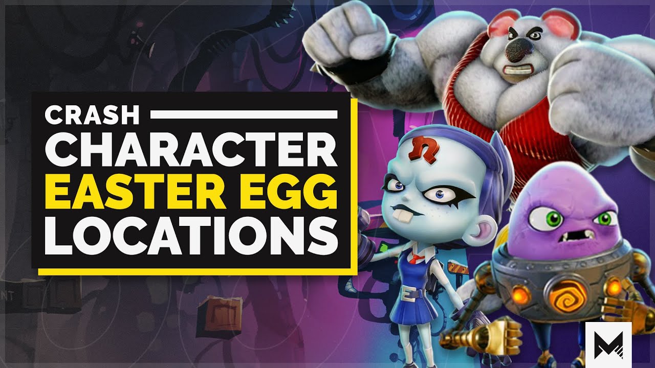Crash Bandicoot 4 It's About Time: Easter Eggs For Ripper Roo, Koala Kong, N. Trance, Nina And More!