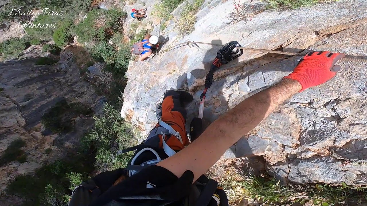Via Ferrata Gutturu Xeu (Iglesias - Sardinia) GoPro HD