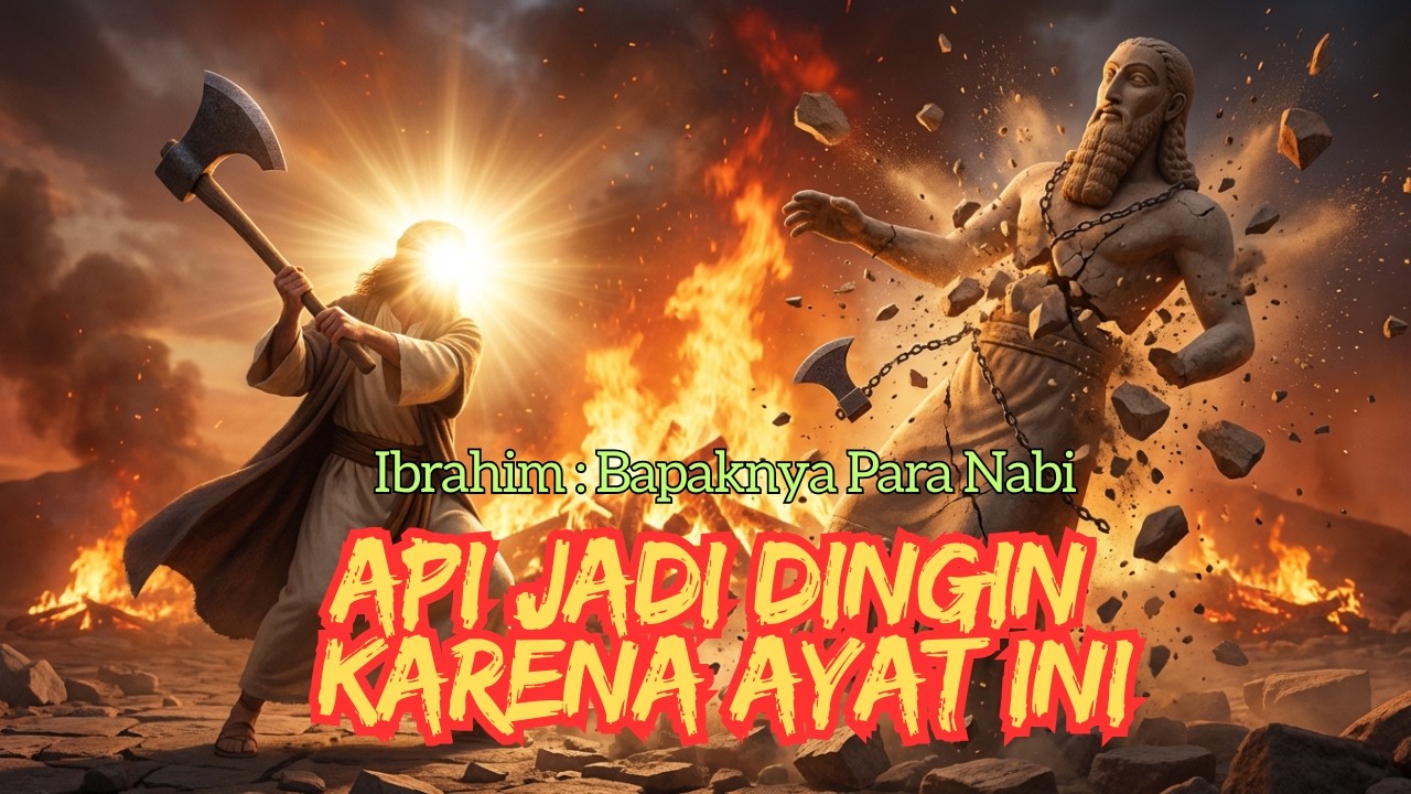 Nabi Ibrahim Tidak Terbakar Karena Ayat Ini, Kisah Pencarian Tuhan - Kisah Islami