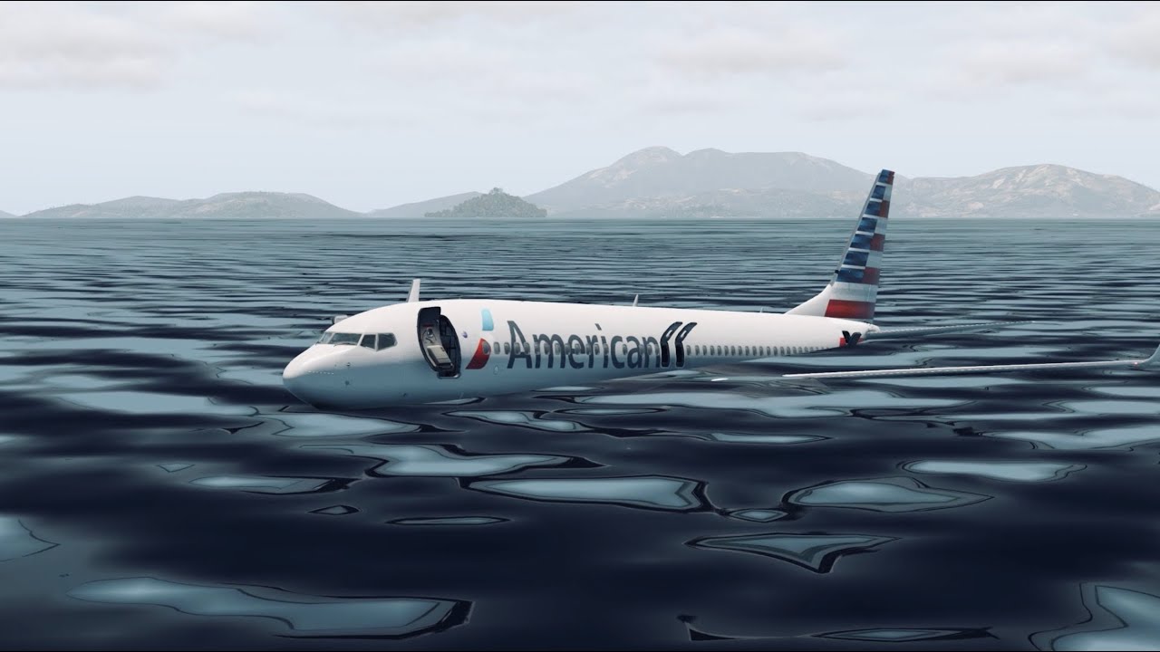 Plane Emergency Water Evacuation - How Fast Will A Plane Sink?