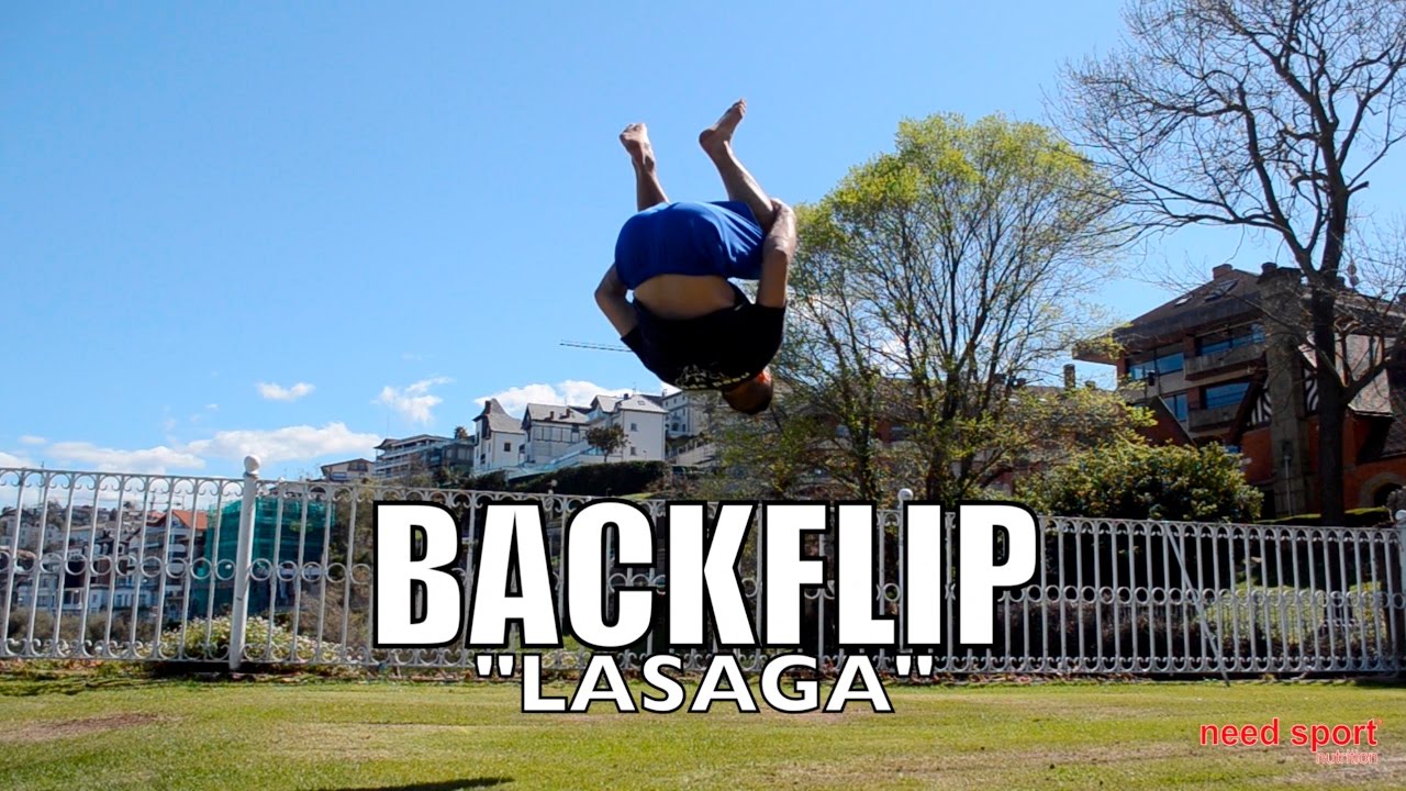 Cómo hacer un backflip (con 