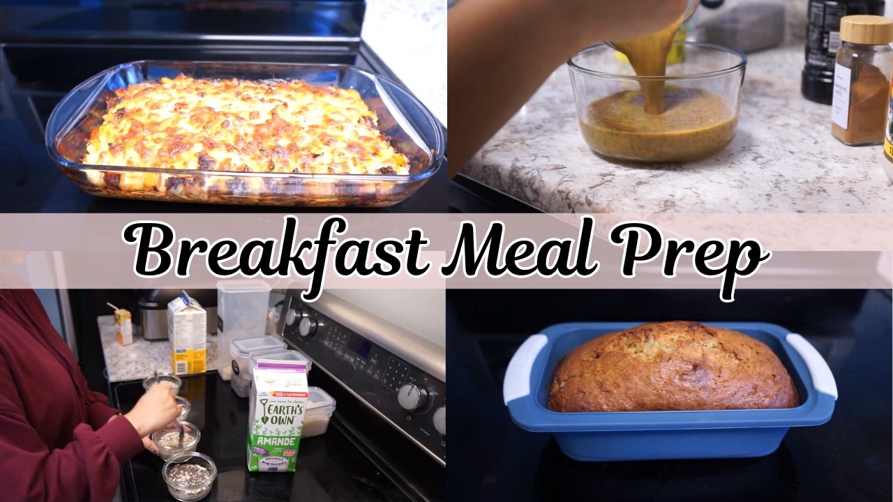5 Easy Make‑Ahead Breakfasts for Busy Weeks | Healthy & Budget‑Friendly Meal Prep