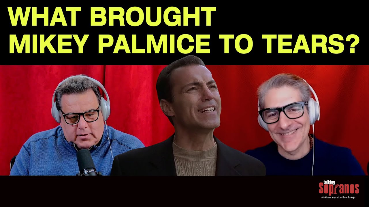 What really brought Mikey Palmice to tears!