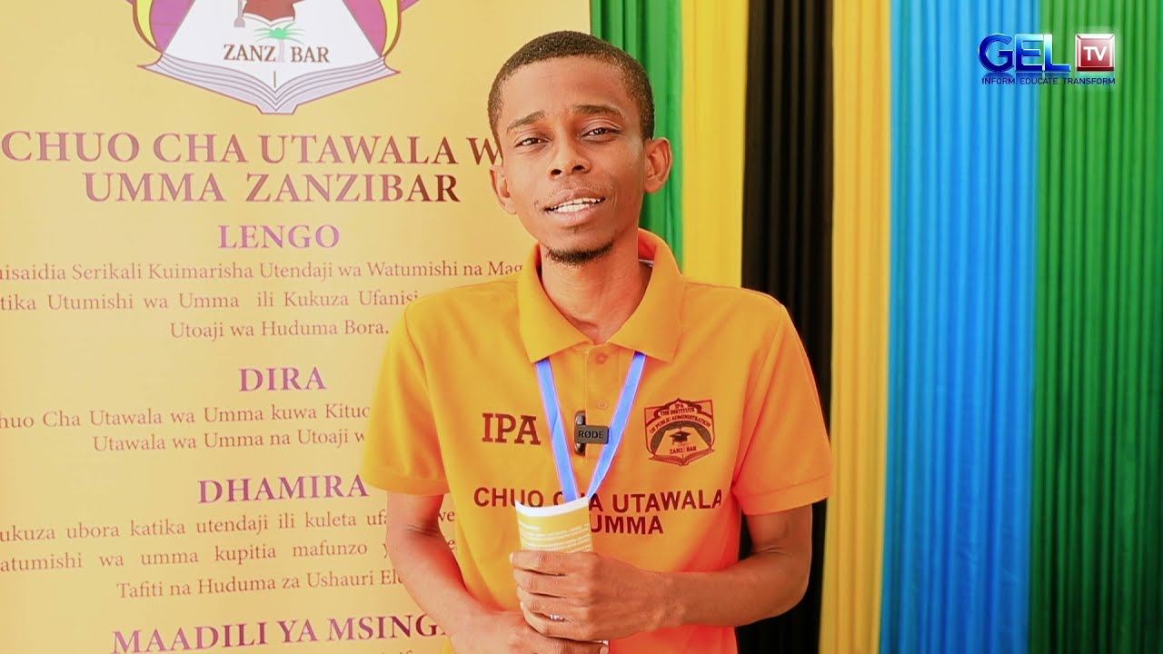 CHUO BORA CHA UTAWALA WA UMMA ZANZIBAR