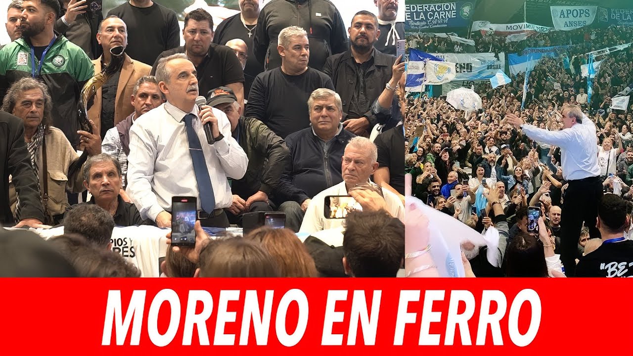 Guillermo Moreno en Ferro (Acto completo en HD) 6/6/24