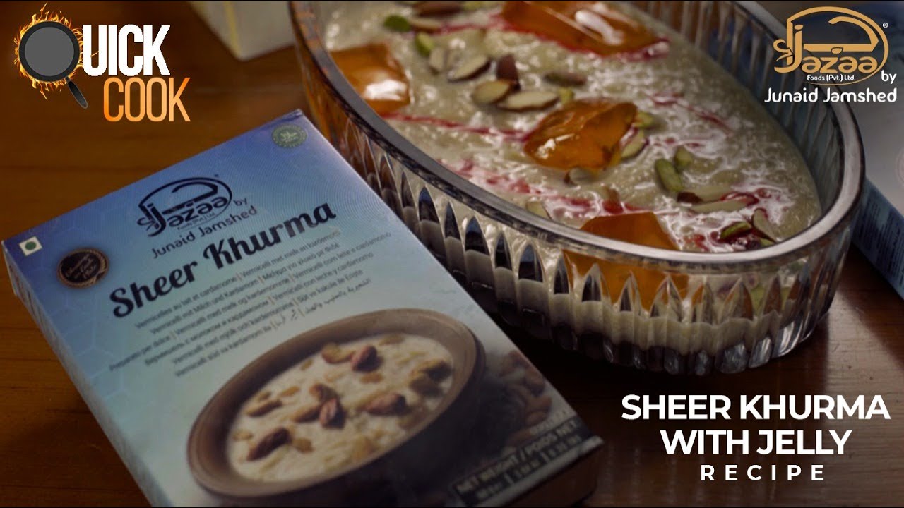 Quick Cook: Jazaa Sheer Khurma with Jazaa Jellies | Quick | Recipe | Jazaa Foods | Junaid Jamshed