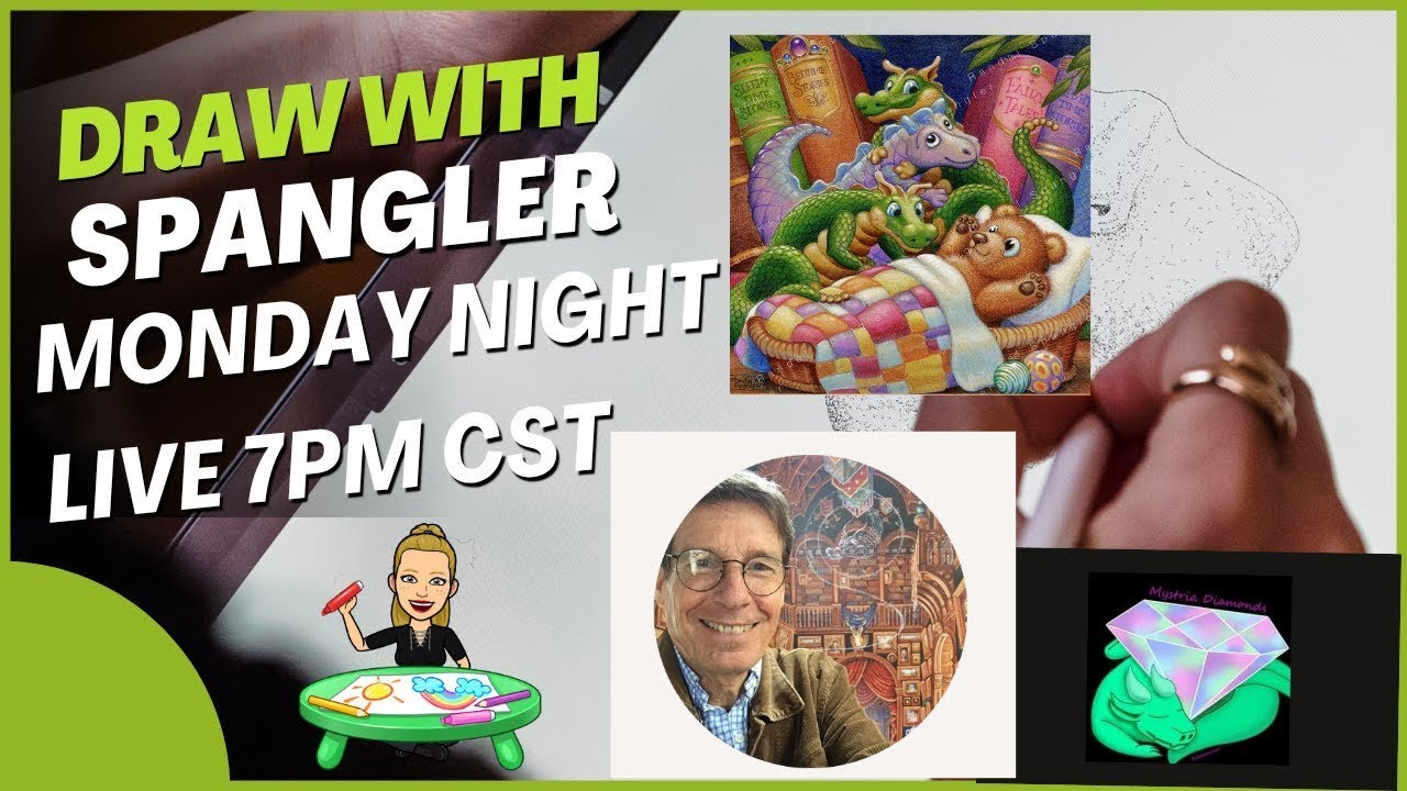 Draw With Spangler Live with Randal Spangler 7pm CST