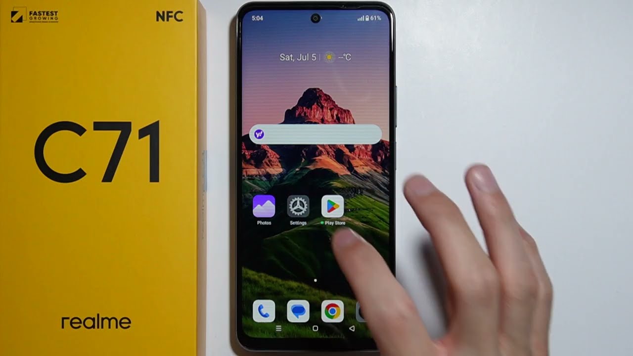 Realme C71: How to Change Date & Time?