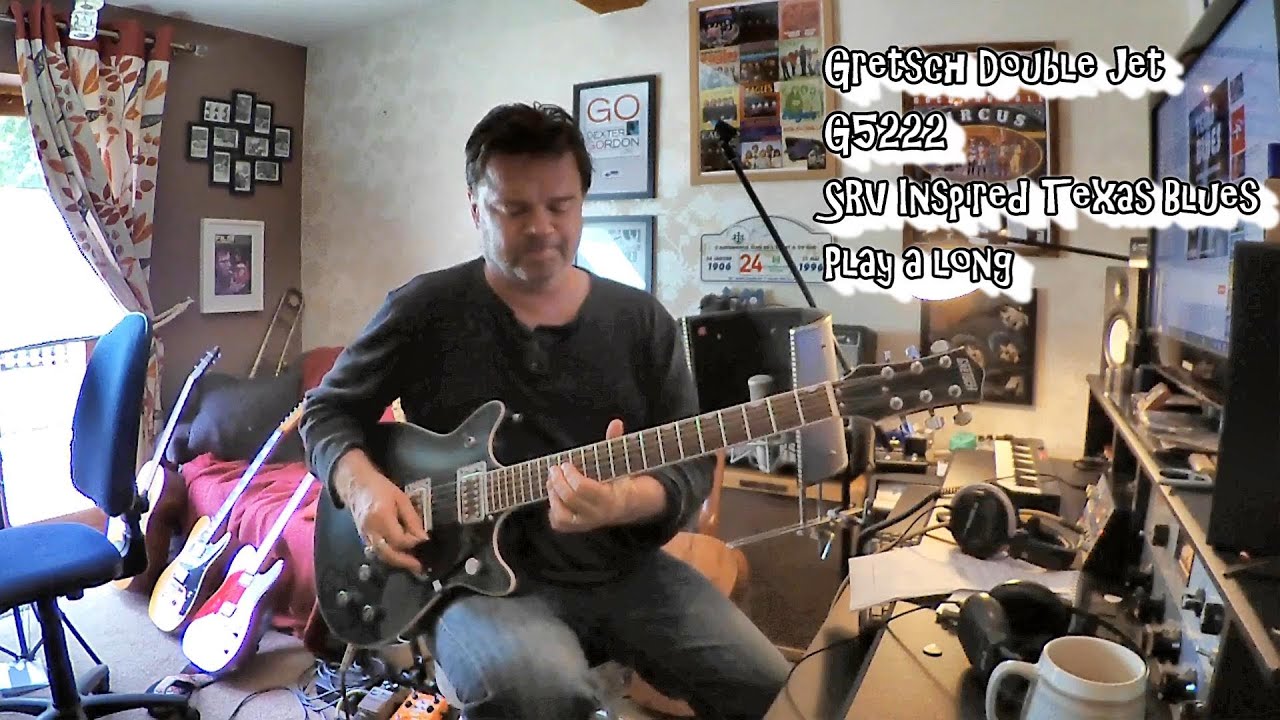 Texas Blues on the Gretsch G5222.  #gretcshg5222 #gretcshelectromatic #gretcshguitars