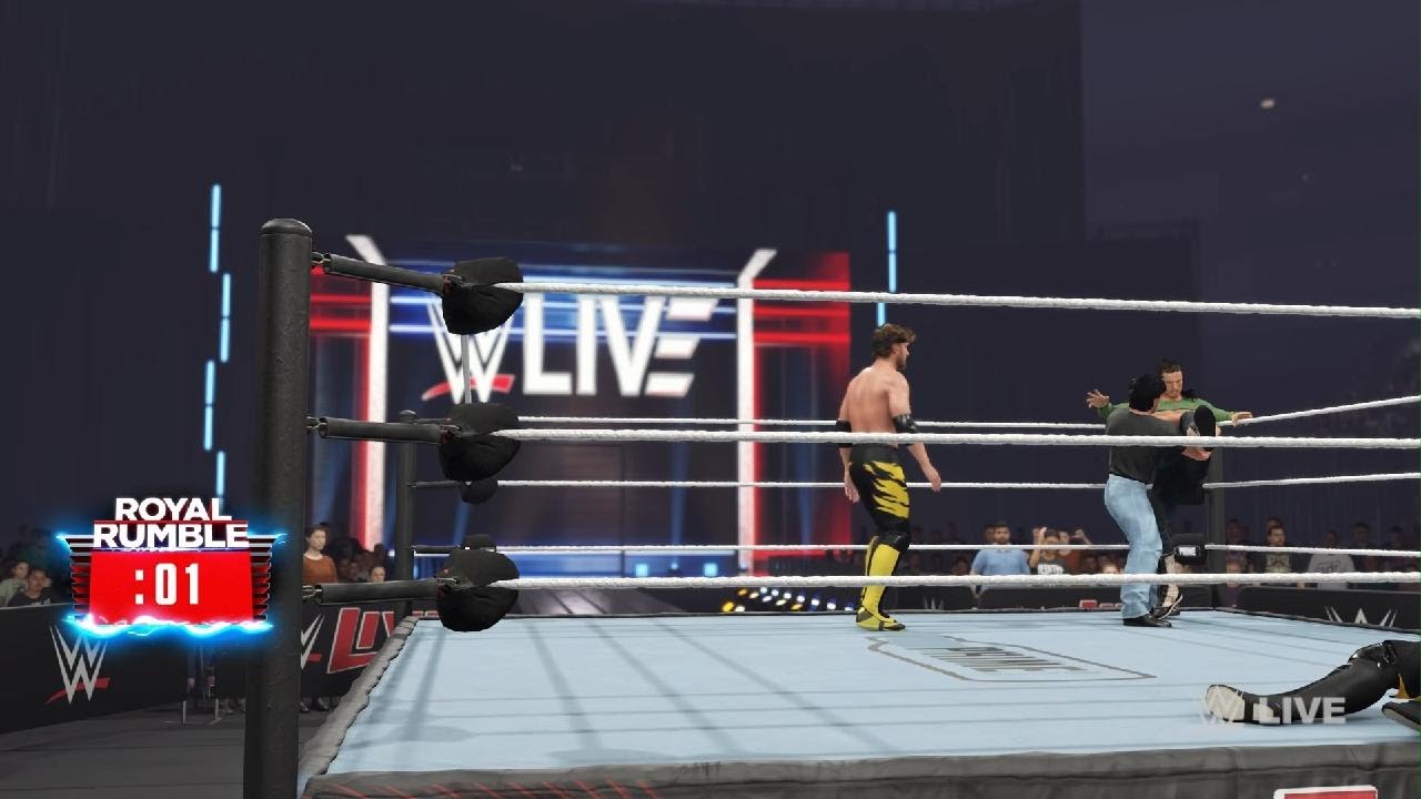 WWE 2K25 30 man rumble