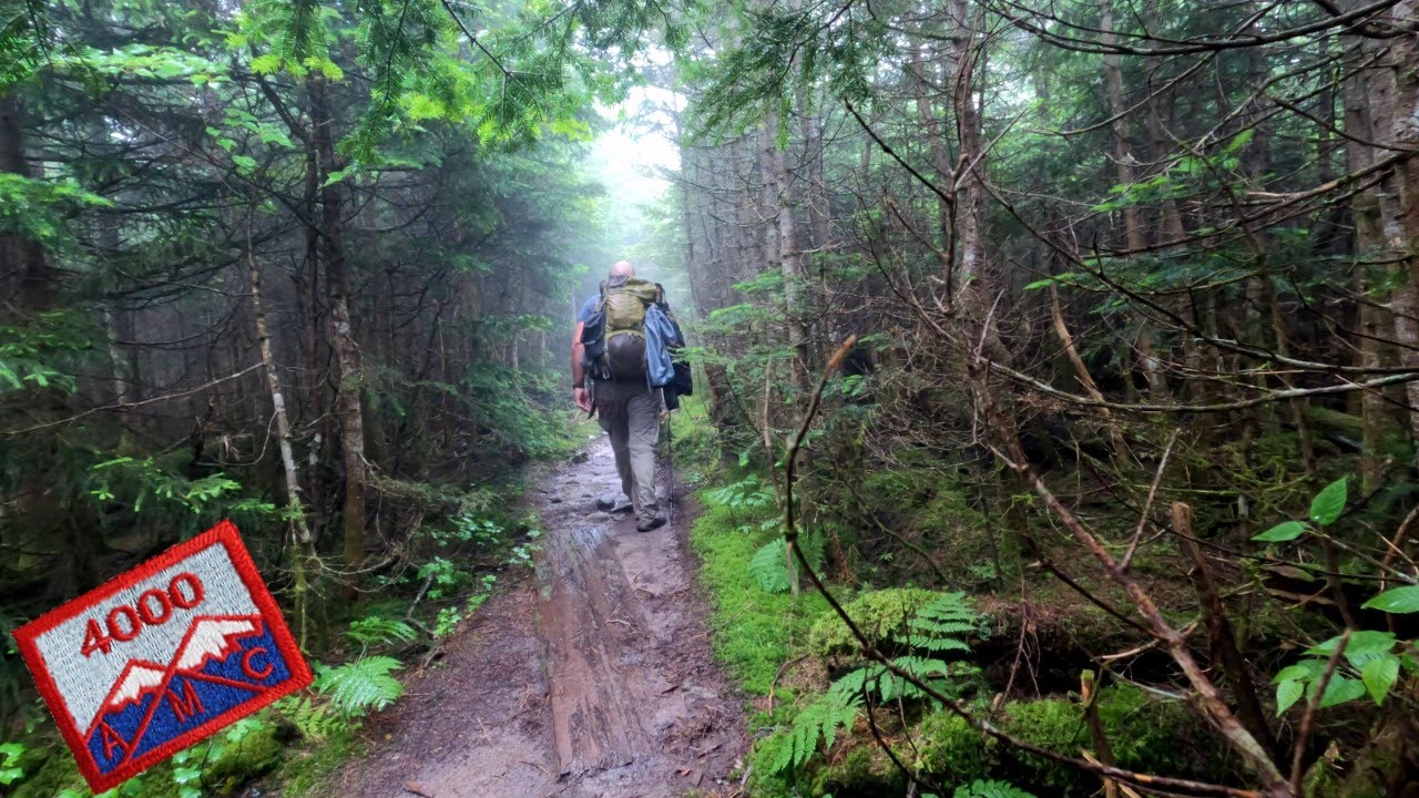 Exploring Mount Jackson in the Rain (Hike NH)
