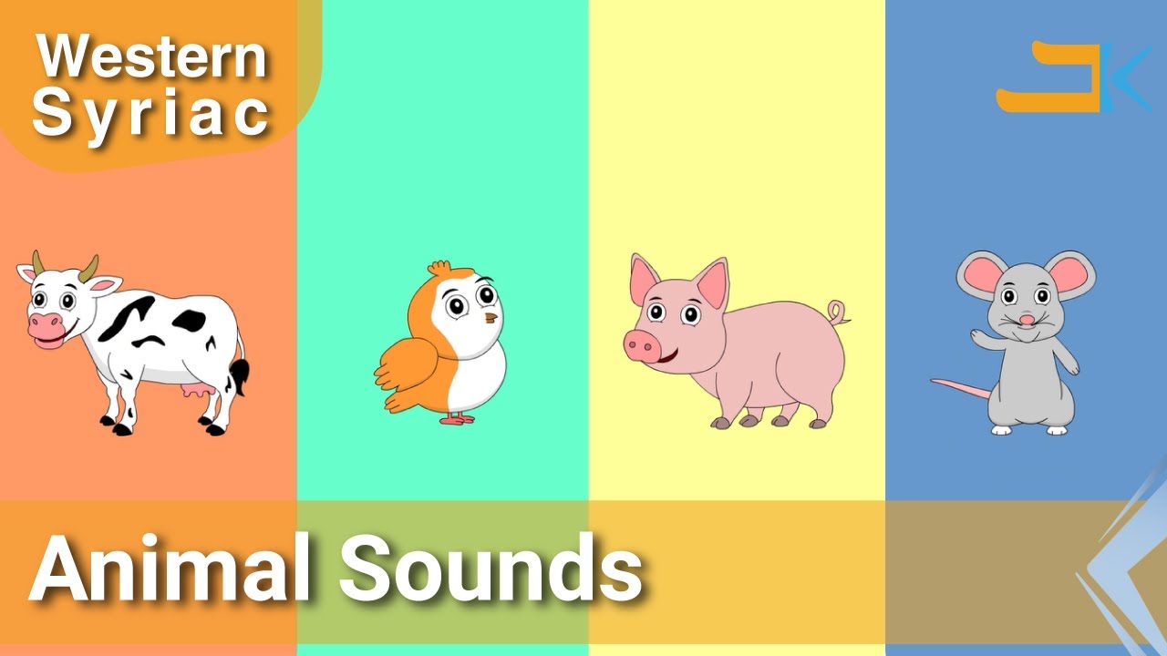 Animal Sounds | Qolo D Haywotho | Kids Songs | Western Syriac (Surayt) | Assyrian Aramaic Suryoyo