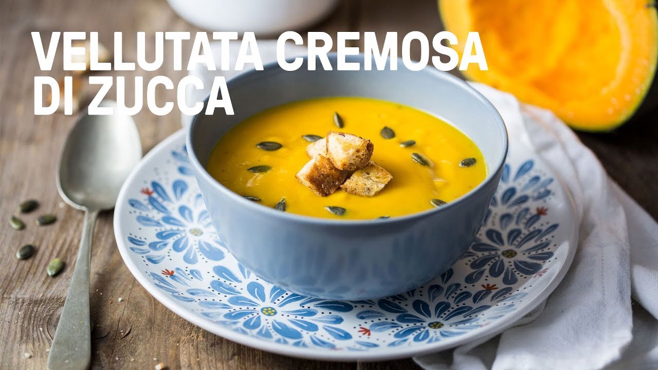 Vellutata cremosa di zucca