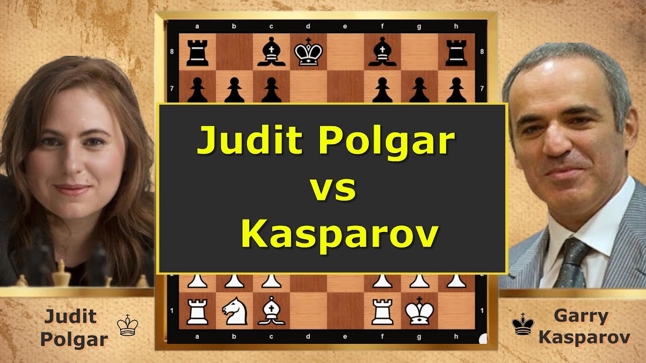Judit Polgar Defeats Kasparov! ⚡ A Historic First in Chess History