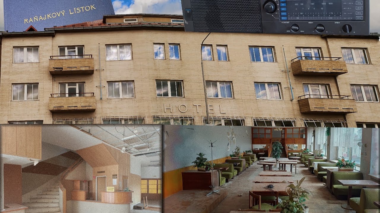 Zašlá sláva. Opusený hotel Modra v centre mesta #urbex #abandoned