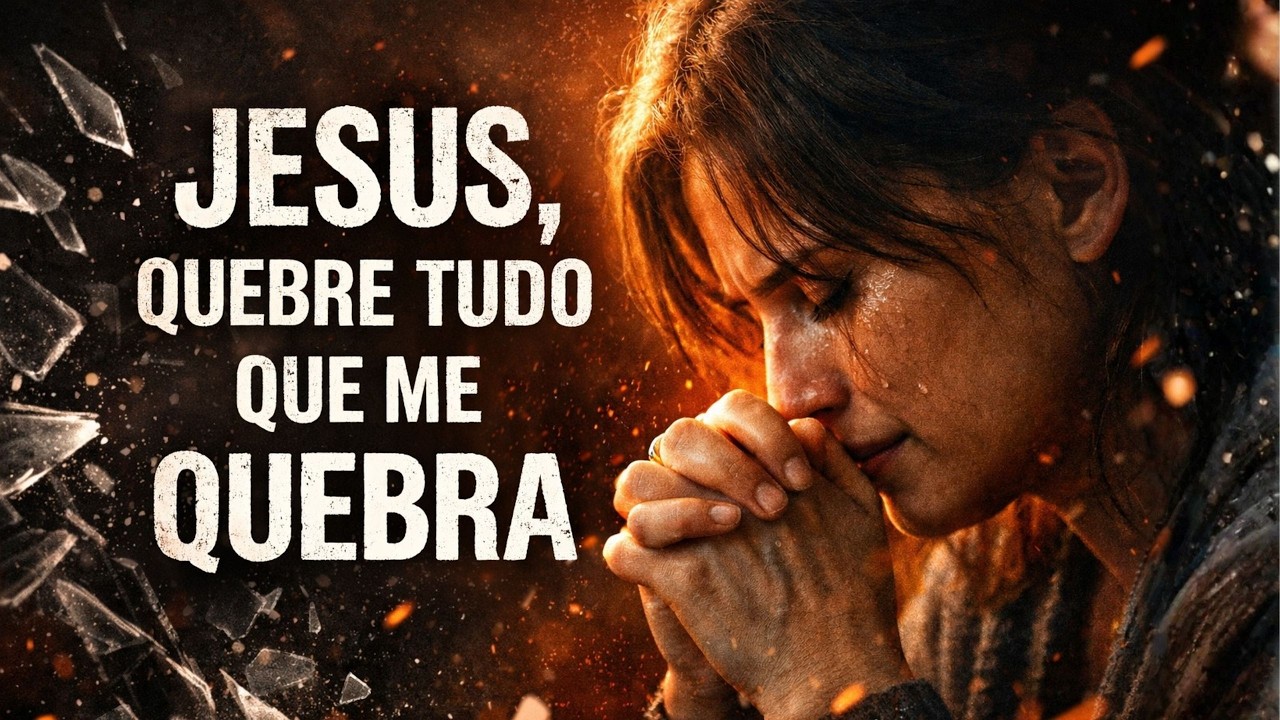 JESUS, QUEBRE TUDO QUE ME QUEBRA 🙏 Louvor para quem carrega dores em silêncio