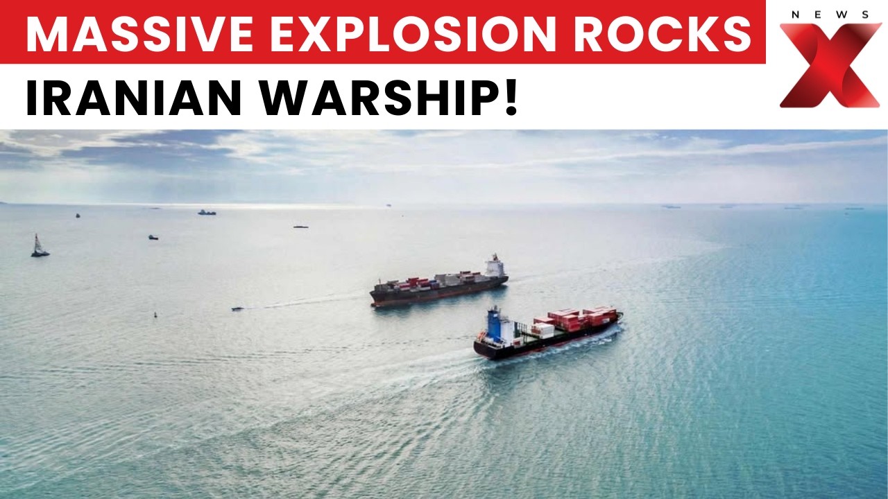 US strike near Bandar Abbas—see shocking aftermath of Iranian corvette burning!