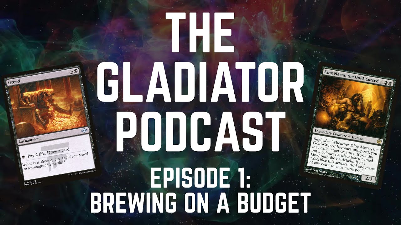 The Gladiator Podcast Ep1 || Brewing on a Budget