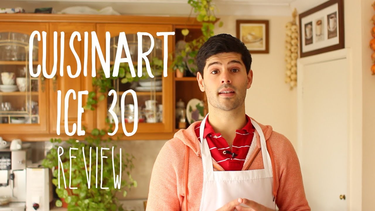 Cuisinart ICE 30 Ice Cream Maker - Review
