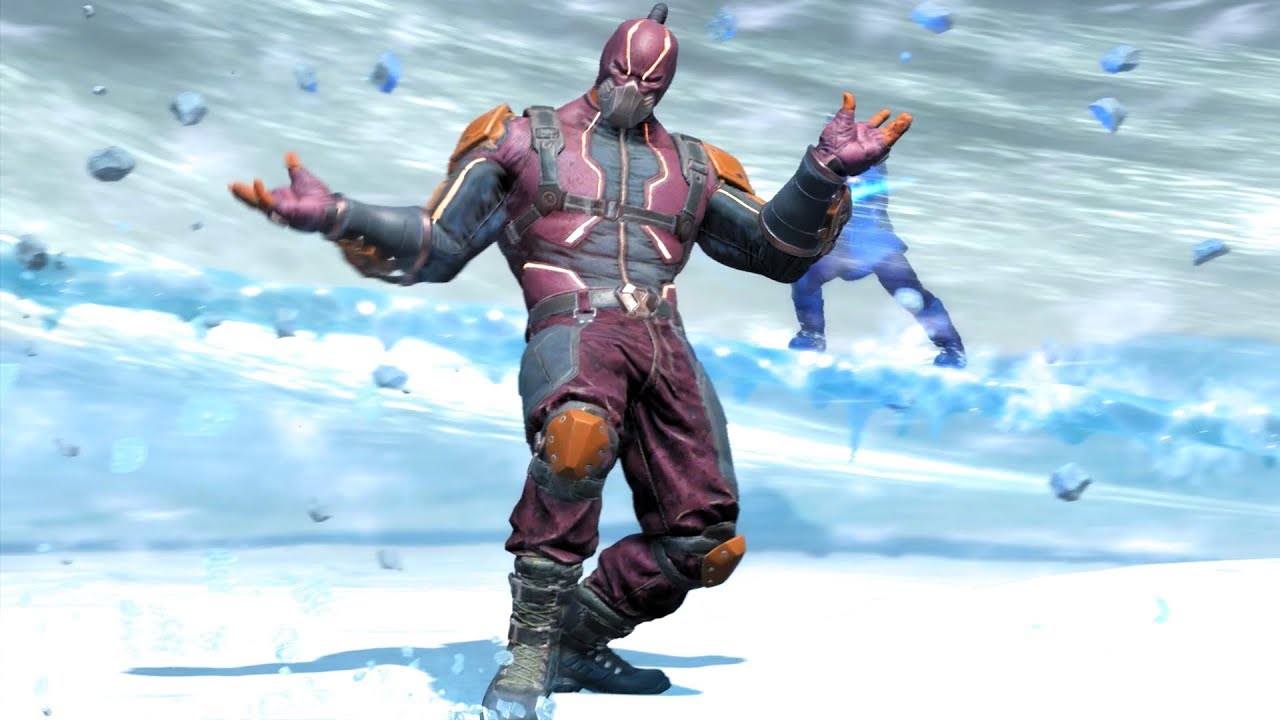 Injustice 2 All Super Moves on Bane Rusted Chains (No HUD) Skin/Shader Showcase 4K UHD 2160p