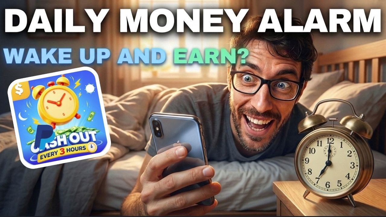 Daily Money Alarm Review - Wake up and EARN?