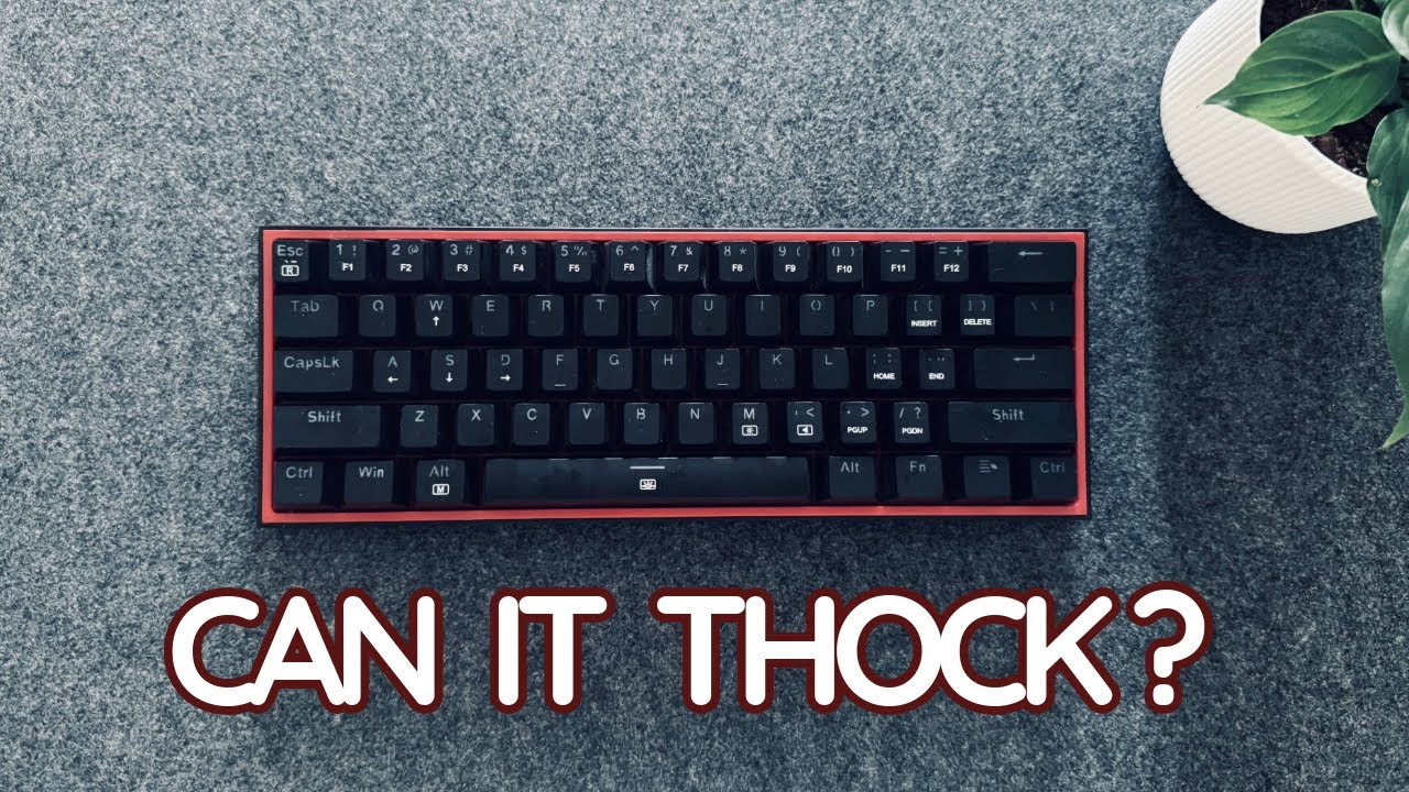 I modded a budget mechanical keyboard, and it Thocks | Redragon K617 Fizz