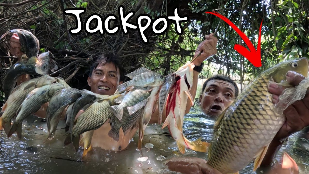 ANG LAKI NG CARPA ANG DAMI PANG HULI