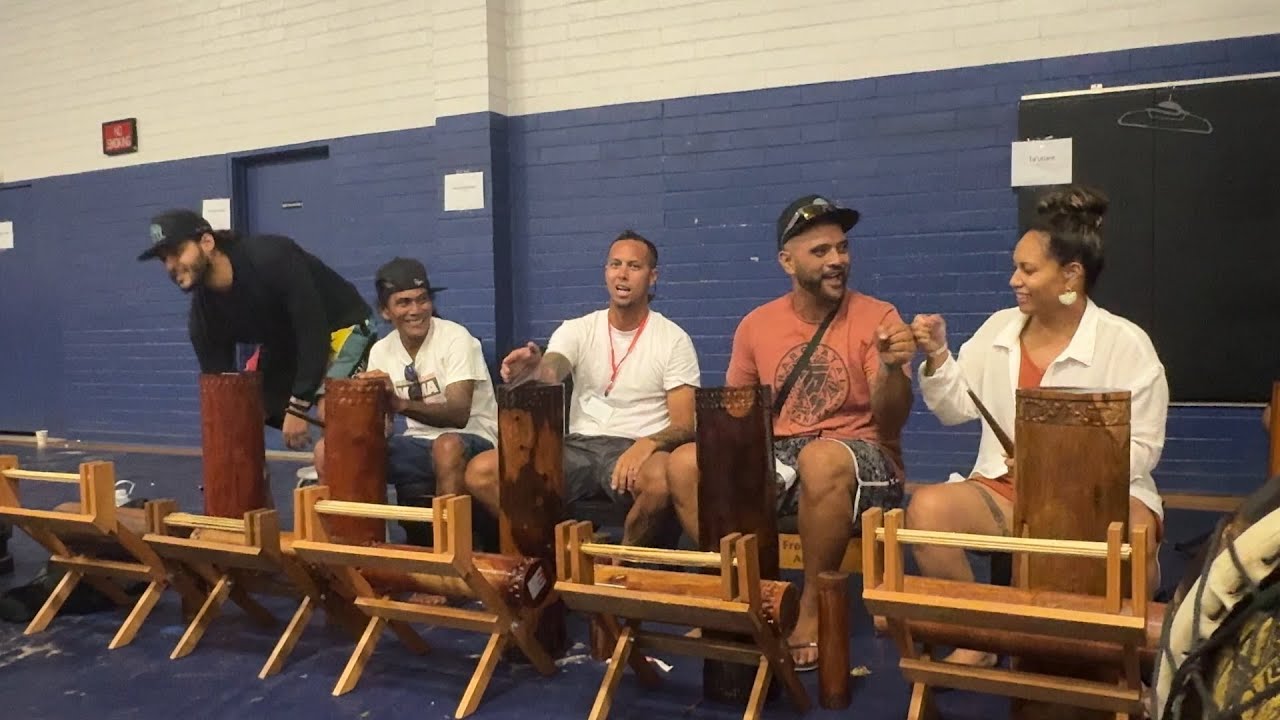 🔥Jamming with Hei Tahiti Drummers ➕ Hiva Katoa Drum Rehearsal #2 🥁 | Heiva San Diego 2024