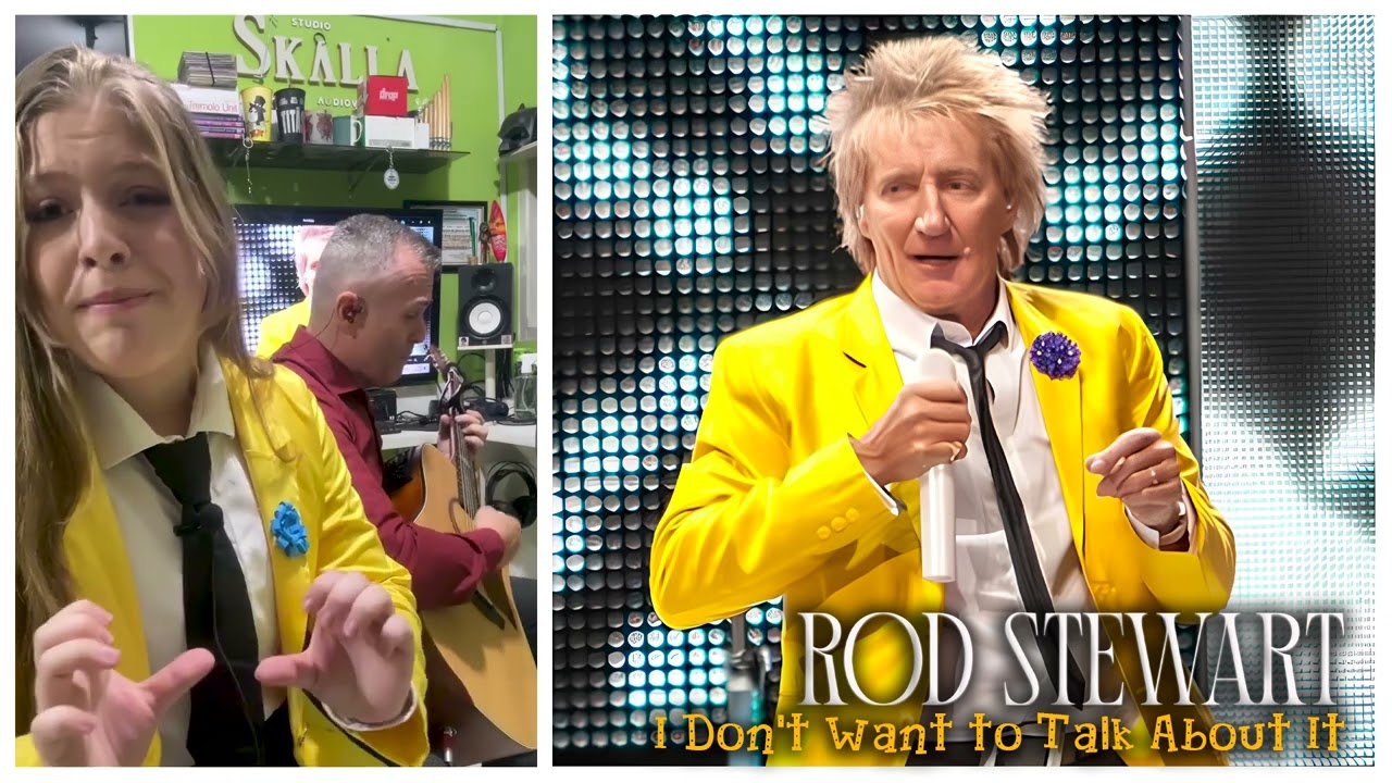 Rod Stewart - I Don't Want To Talk About It By Pai & Filha