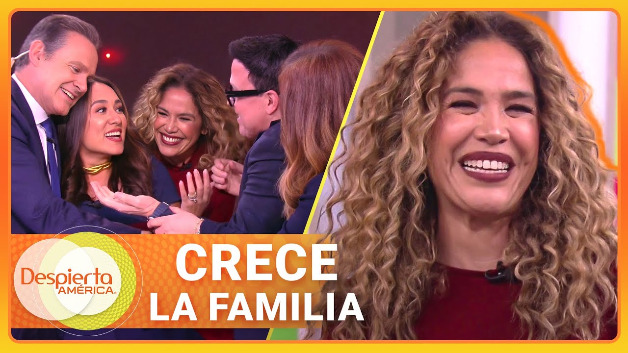 Así le dimos la bienvenida a la nueva integrante del show | Despierta América | 17 nov