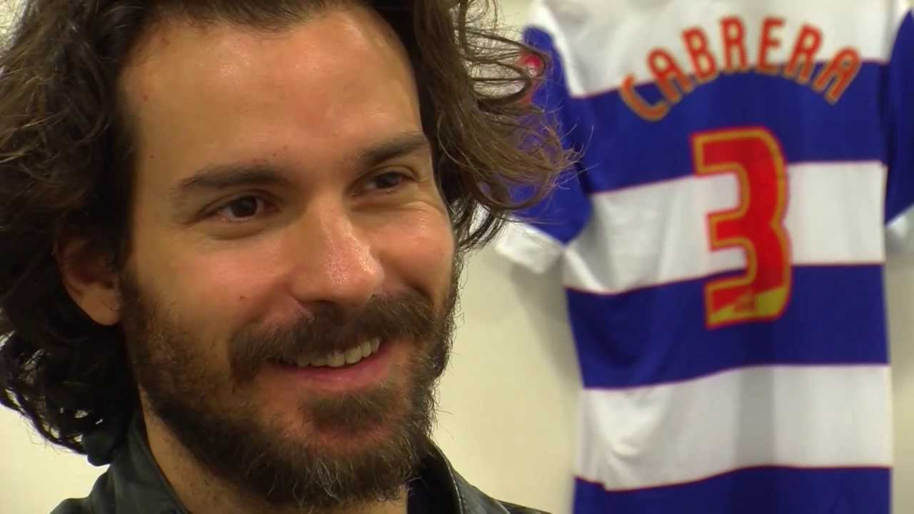 HEROES STAR AND QPR FAN SANTIAGO CABRERA