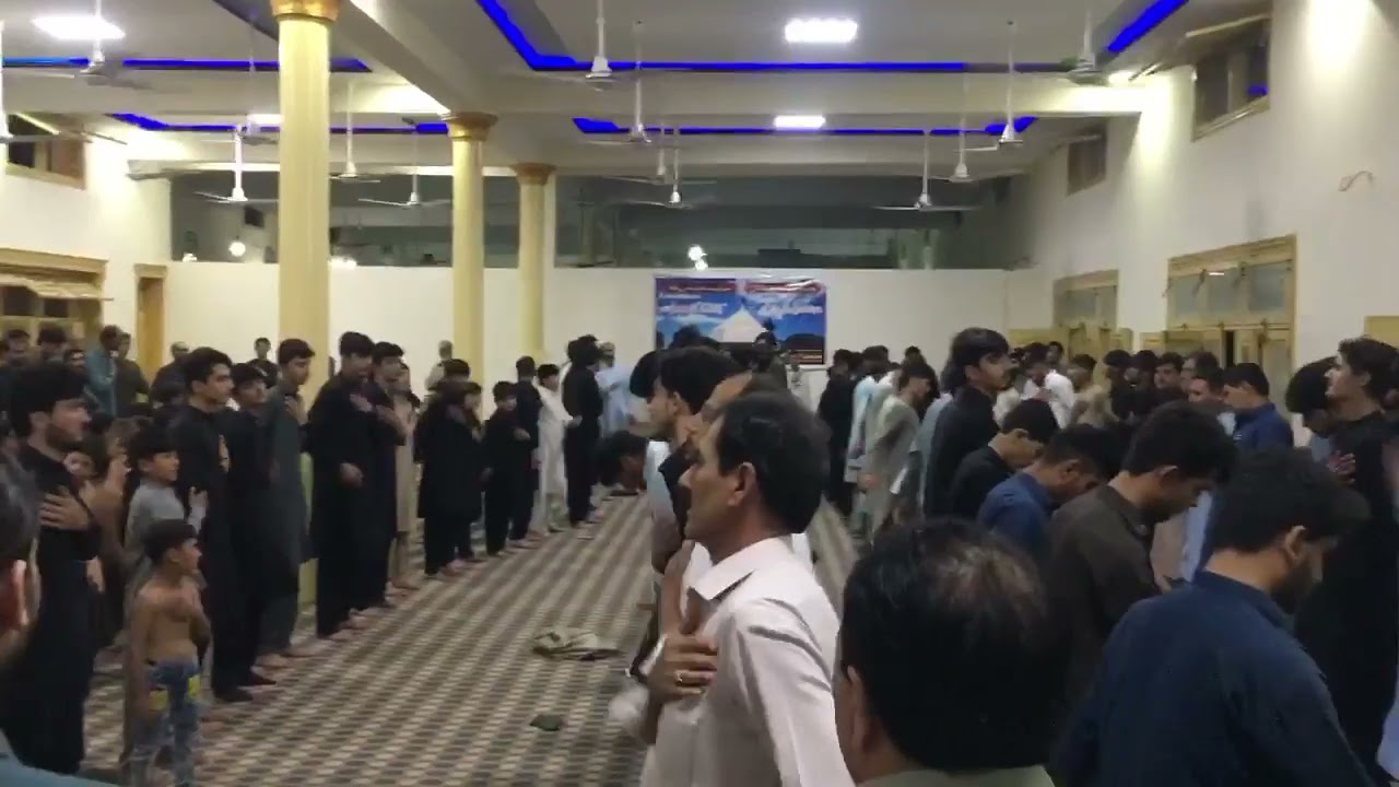 Anwaria imambargah Alizai Pashto Azadari Arbaen