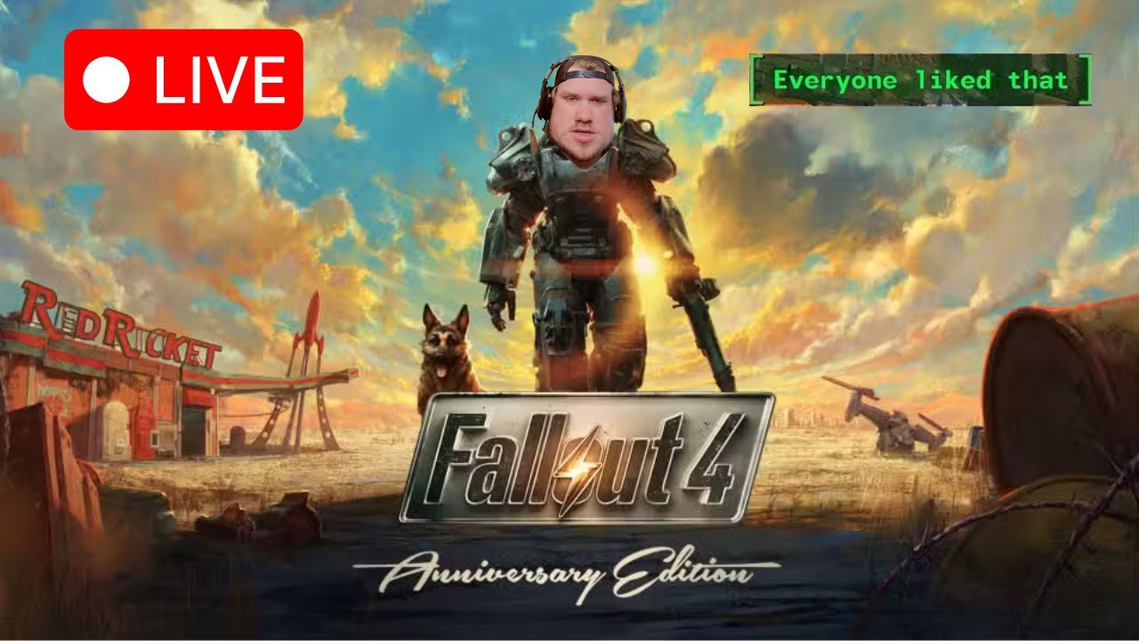 🔴LIVE | Fallout 4 Gameplay (Hard Difficulty)