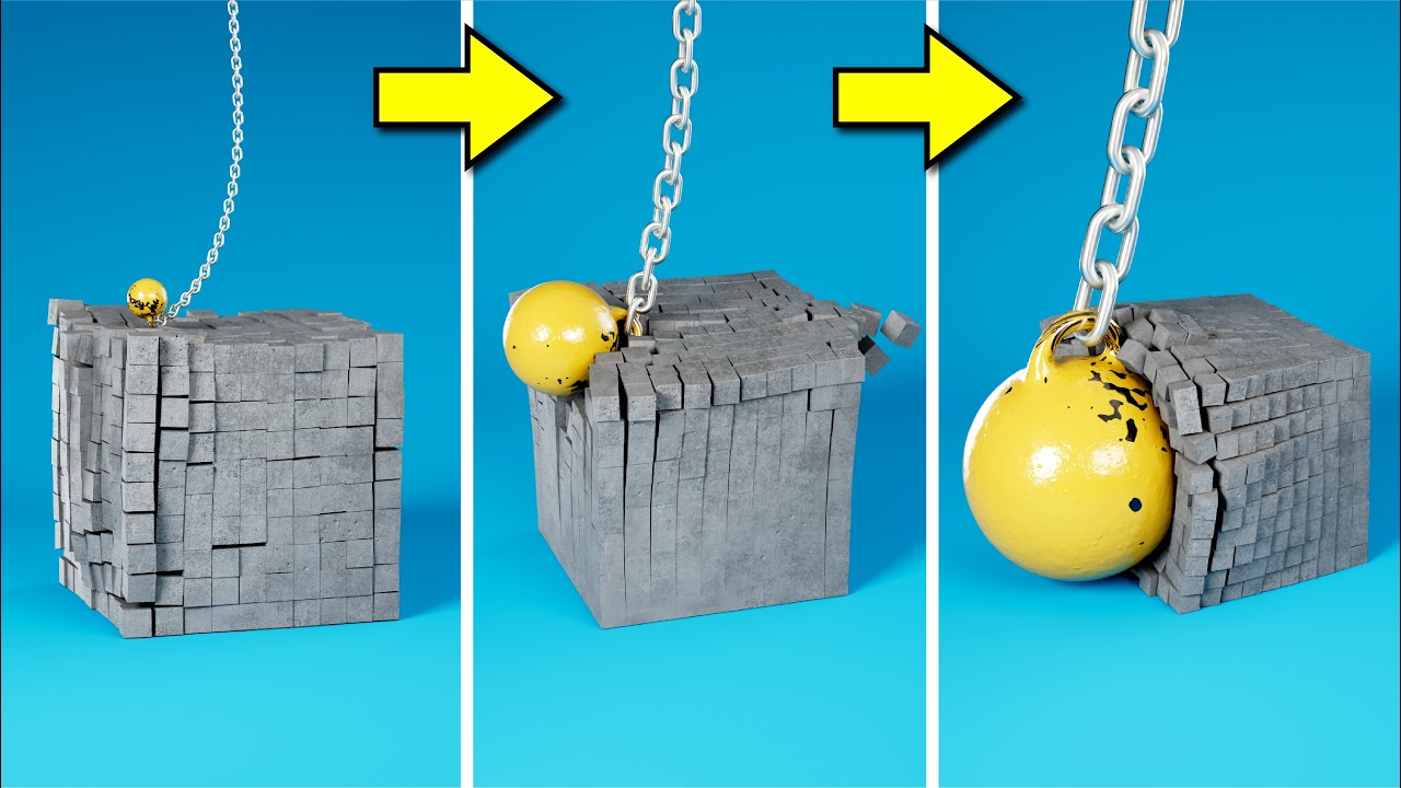 🤯 Oddly Satisfying Physics Simulations | Blender & Cinema 4D | ASMR Animation
