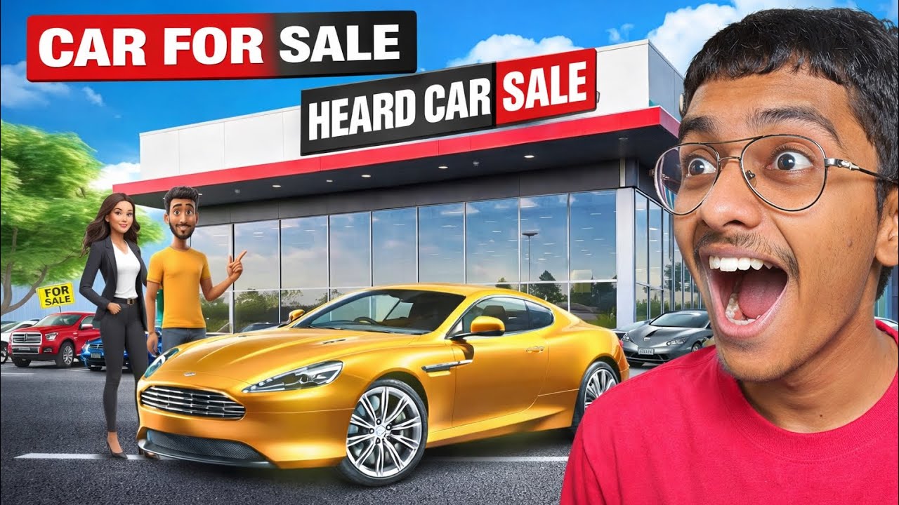 I OPENED MY NEW OWN CAR SHOWROOM | car for sale | Techno Gamerz | 