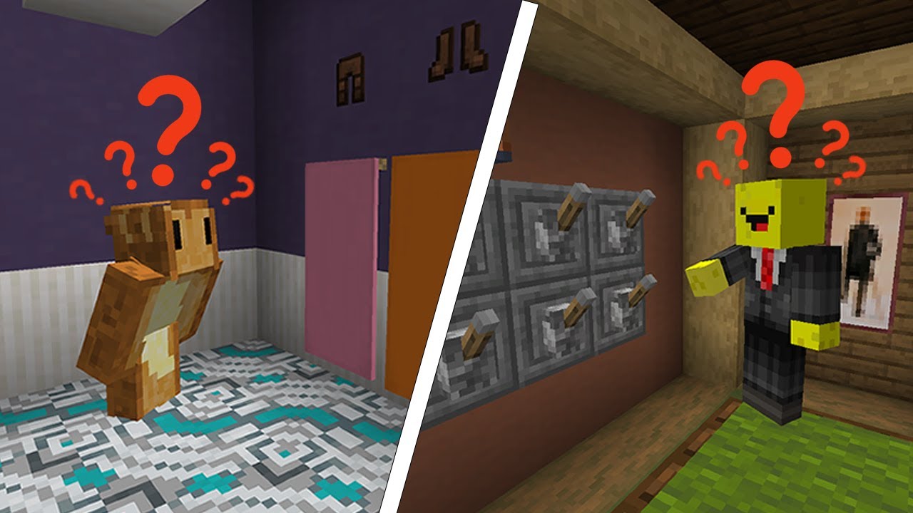 Итак, мы попытались построить дом-головоломку в стиле Minecraft...