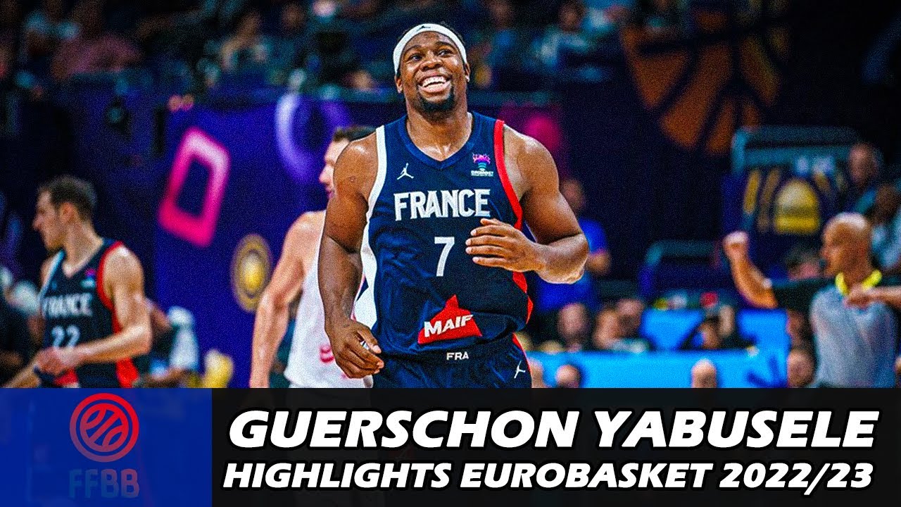 Guerschon YABUSELE • Highlights EuroBasket 2022/2023 • France 🇫🇷