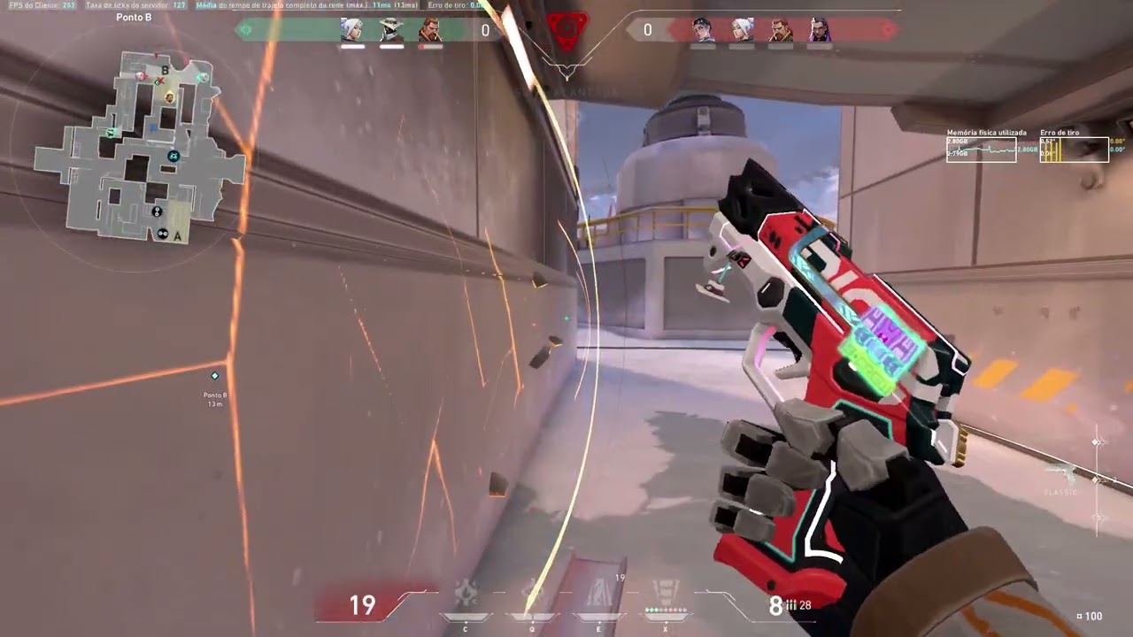 VaVa Clips #64 - 3K Com AfterShock Kill. #valorant #valorantclips #gaming