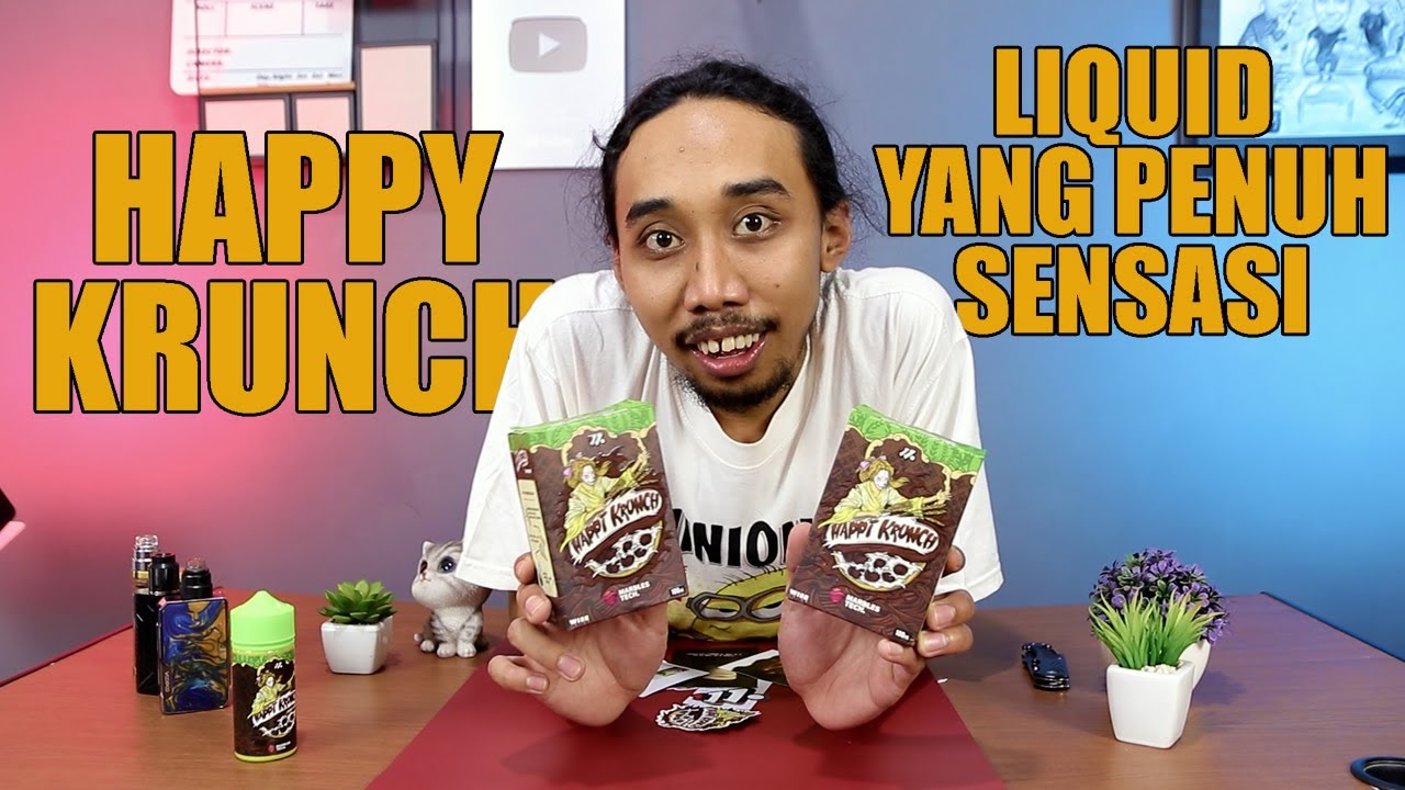 Happi Krunch : Cereal Gandum Coklat Yang Krunchy + Susu