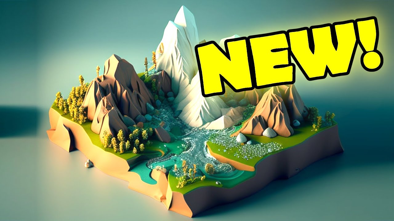 Blender Terrain in 2 CLICKS!