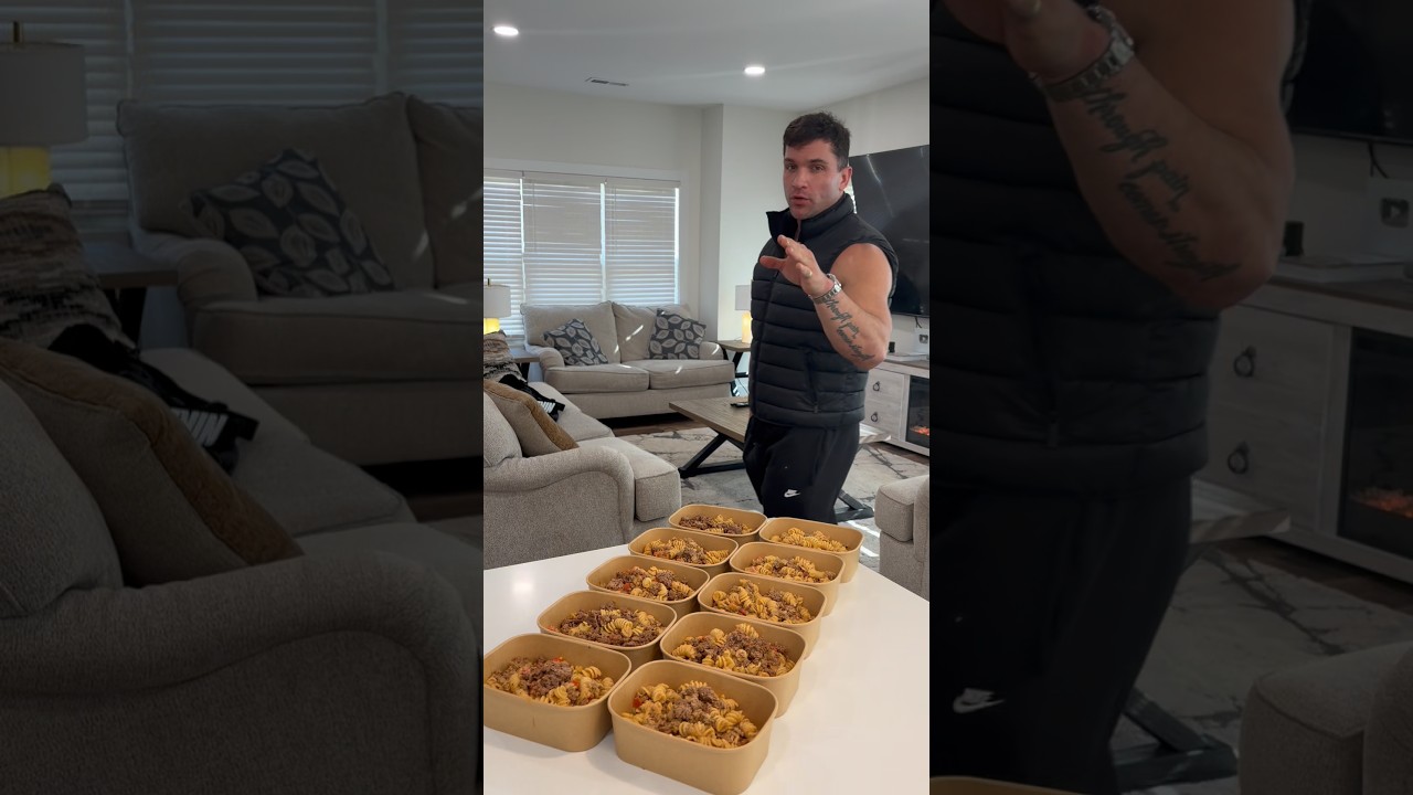 I only make high protein meal preps