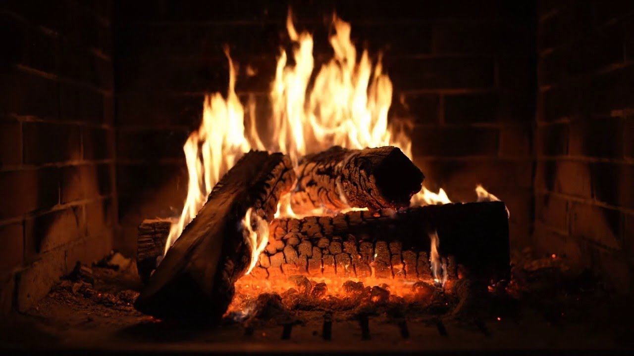 Late Night Fireplace Jazz – Warm Jazz Music & Fire Sounds for Calm Evenings