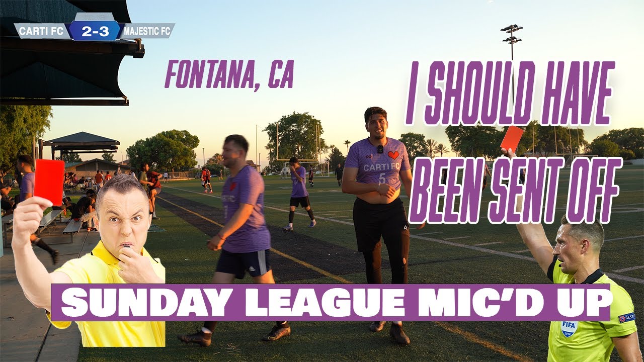 SOCCER SUNDAY LEAGUE MIC'D UP