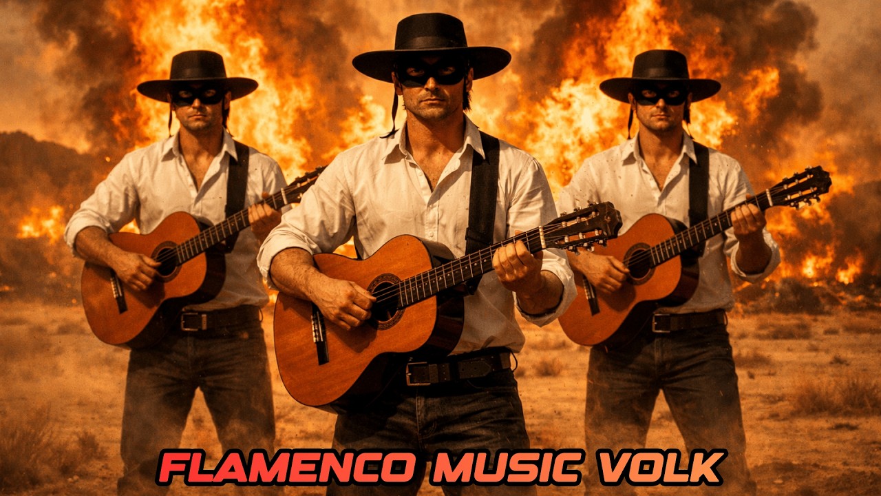 El Regreso del Valor - Los Tres de la Sombra - Fiery Flamenco Rumba .9