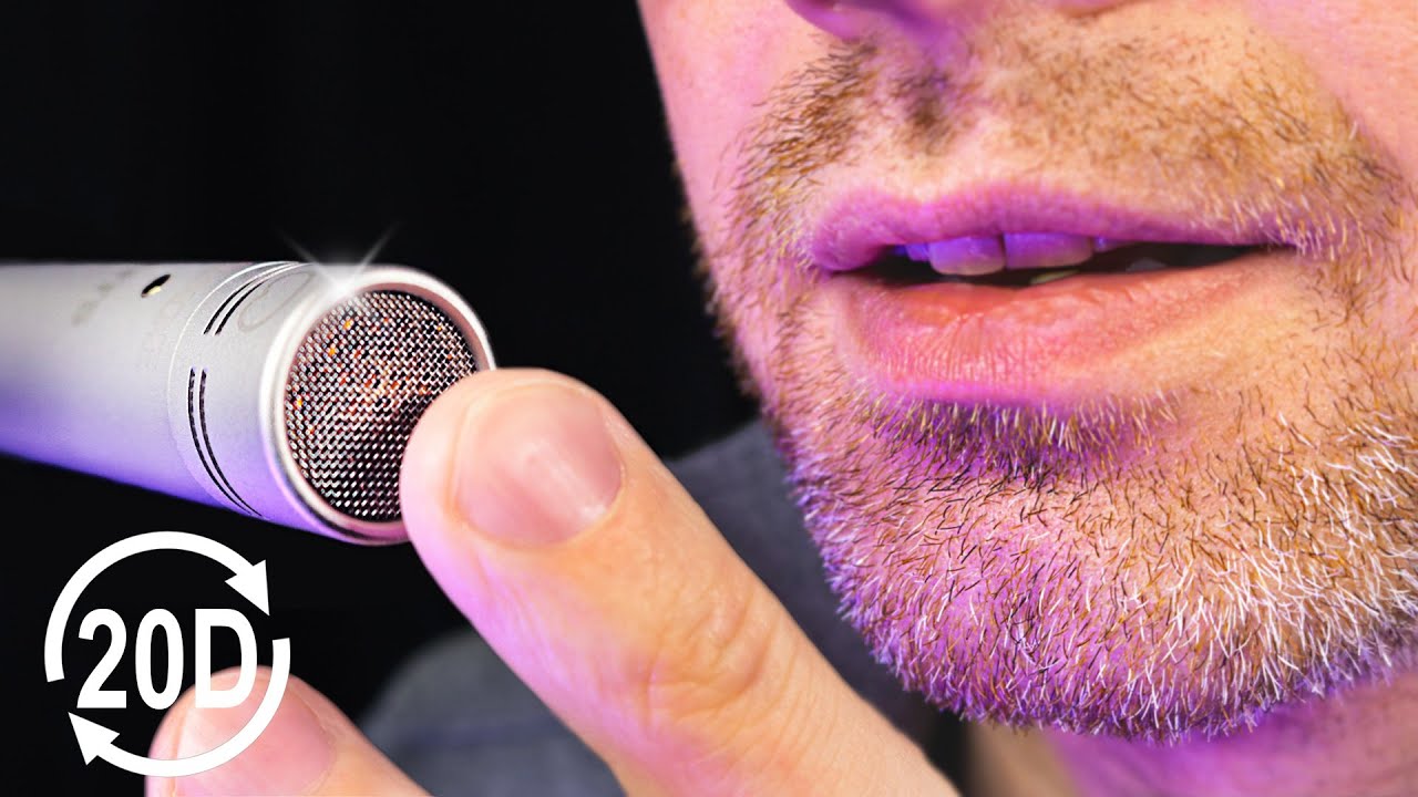 ASMR 20D Inaudible Whispering For People Who've NEVER HAD TINGLES 🌙 💫