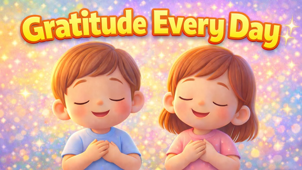 Thank You Every Day ✨ | Happy Gratitude Song for Kids