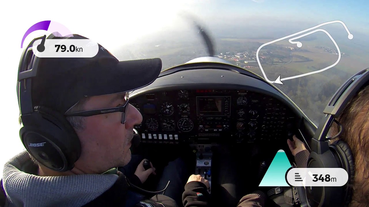 Tours de piste Toussus Aquila en N°7