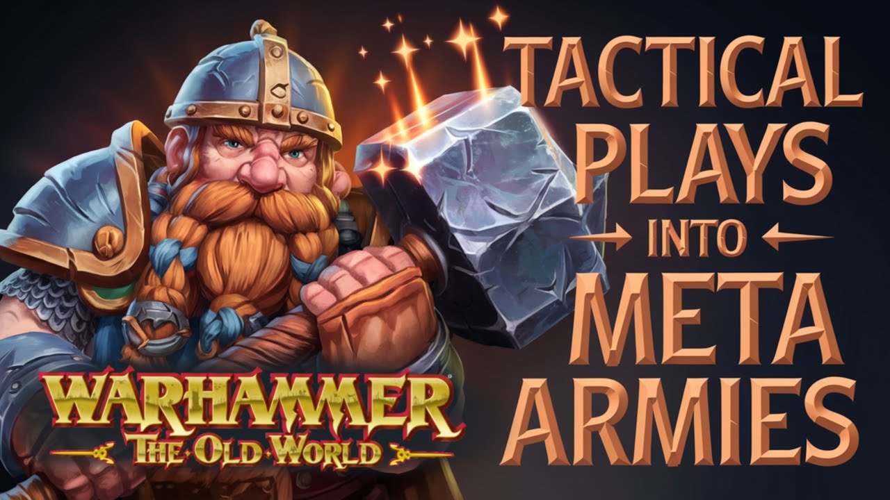 Тактика — как победить Бретонию и царей гробниц в Warhammer: The Old World с помощью гномов